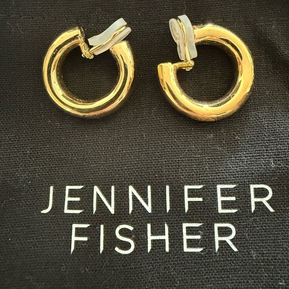 Jennifer Fischer never worn clip-on Samira Huggies